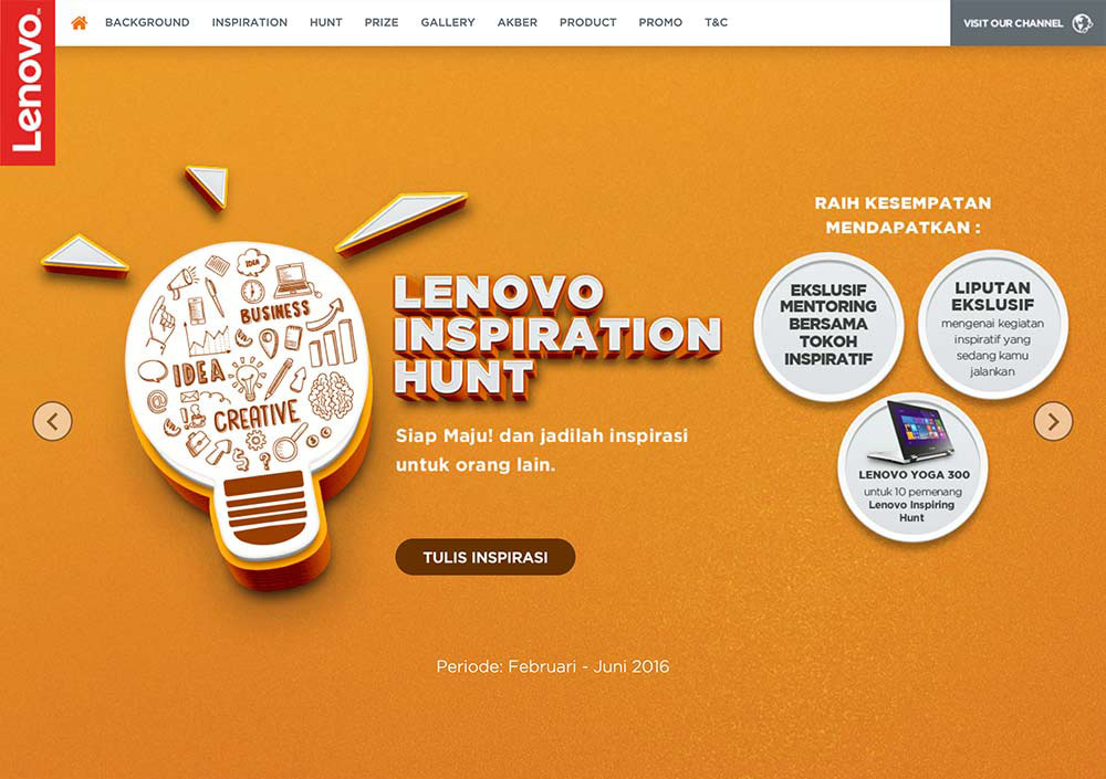 Lenovo Inspiration Hunt